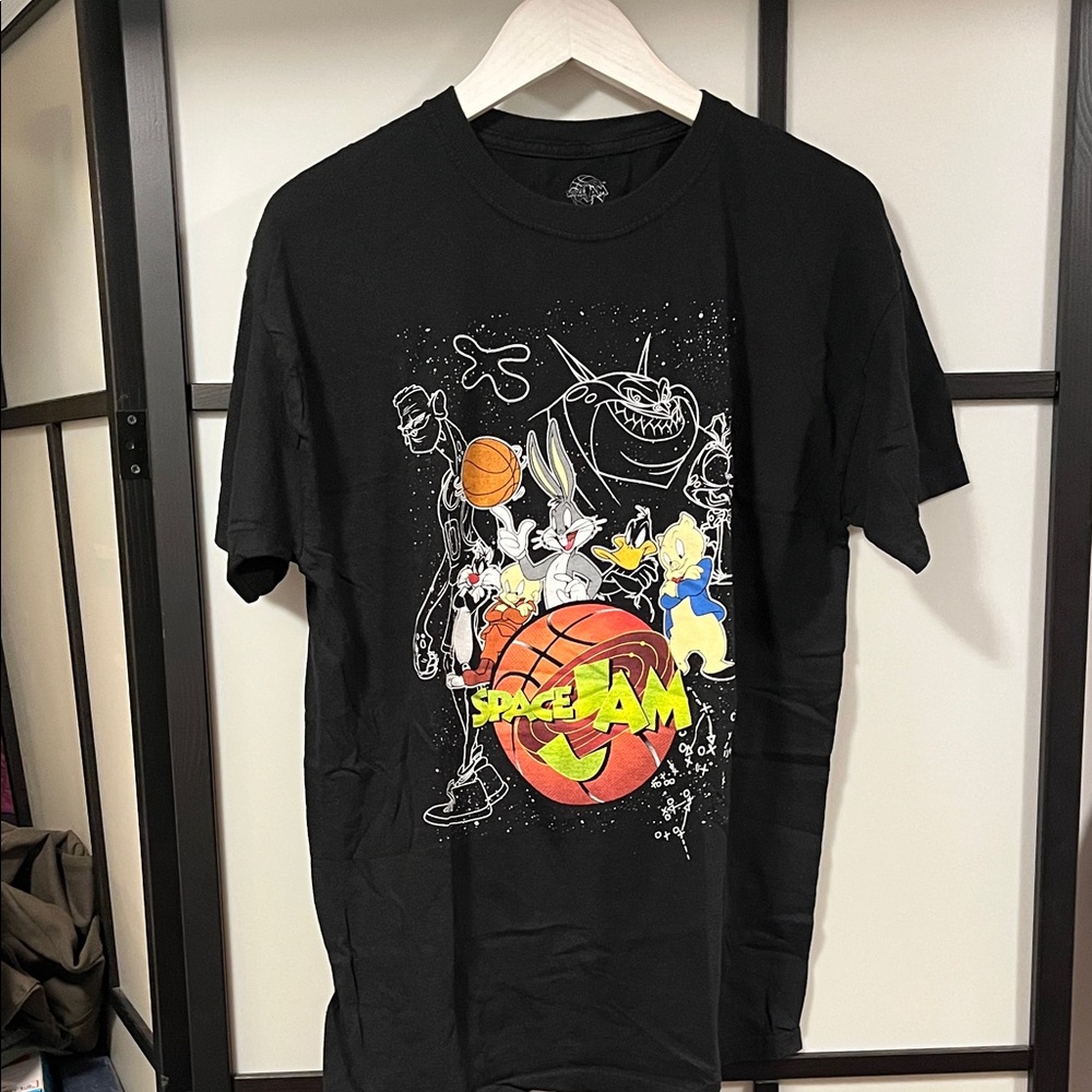 Space Jam Graphic T-Shirt Unisex Size Large